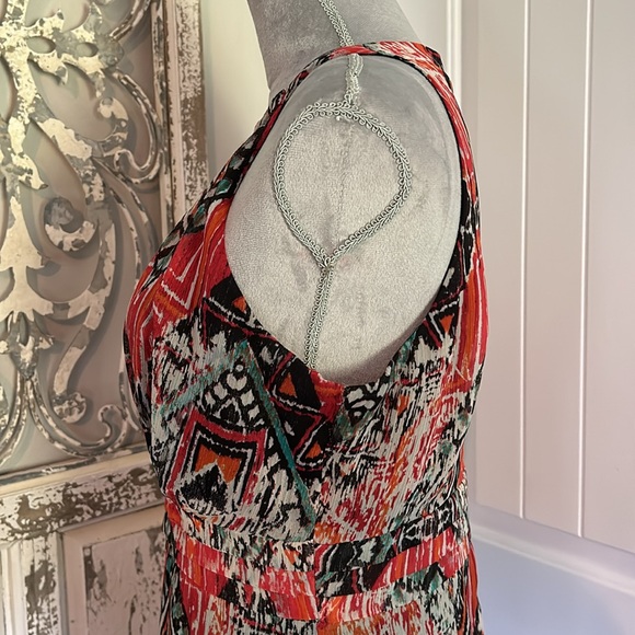 Emma & Michele Maxi Dress -      Size 10 - Multi Color - Picture 8 of 10